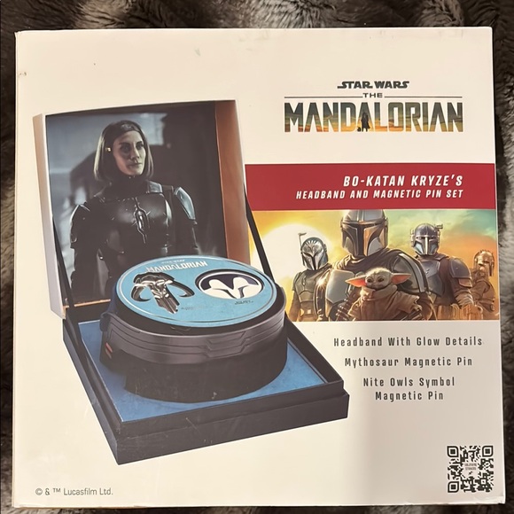 Star Wars Other - - Star Wars Mandalorian Bo-Katan Kryze Headband and Pin Set